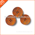 popular 4holds rimous natural wood button for garment